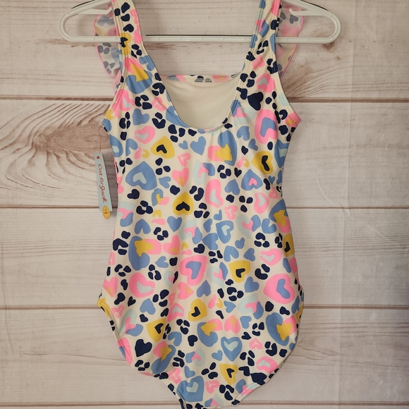 Cat & Jack Girls Swimsuit - Picture 2 of 6